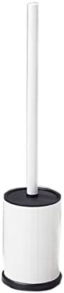 KAAZEE Toilet Brush Set with Holder - Durable Compact for Small Bathrooms