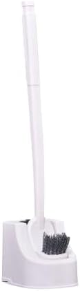 Ultra Long Handle Toilet Brush with Wall Mount Holder 1