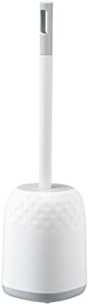 Toilet Brush with Base for Clean and Hygienic Bathroom Use