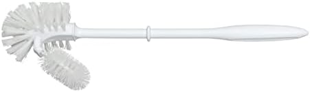 WENKO 19685100 Toilet Brush Spare with Rim Cleaner and Handle