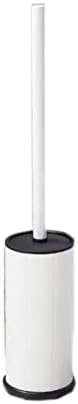 INKTUS Toilet Brush Set with Holder - Compact White