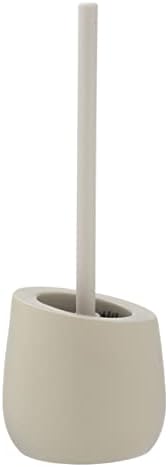 Wenko Badi Toilet Brush Holder - Ceramic Beige 135 x 38 x 135 cm