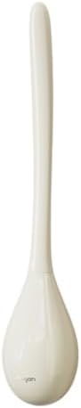 Toilet Brush and Holder Set - Wall Mounted No Drill Required 1