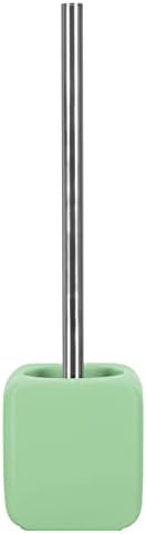 Cubic Toilet Brush Holder in Pale Green