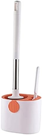 SUREK Soft Silicone Toilet Brush with Holder Set 1