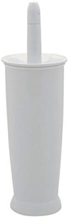 Addis Closed Toilet Brush Set White 1