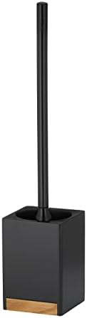 Kela Toilet Brush with Handle Black Cube 23690