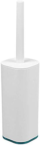 Locco Decor White Acrylic Toilet Brush