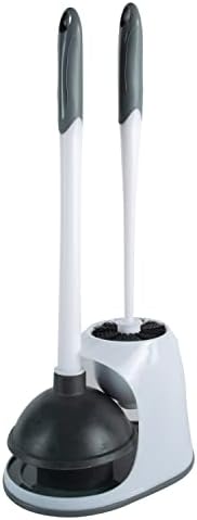 Bath Bliss 2-in-1 Bowl Plunger Set Compact Space-Saving Bathroom Tool