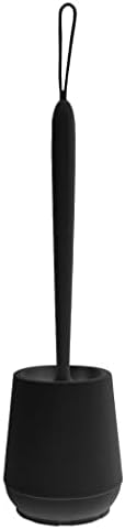 UOHUFIDABFD Creative Toilet Brush Set with Vertical Silicone Handle 1
