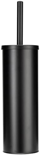 Stylish Matt Black 304 Stainless Steel Toilet Brush Set