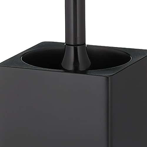 Kela Toilet Brush with Handle Black Cube 23690