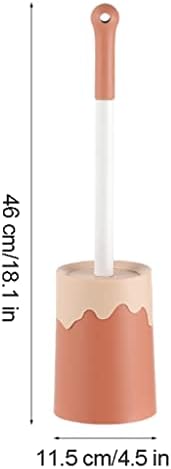 SUREK Soft Fine Toilet Brush with Holder