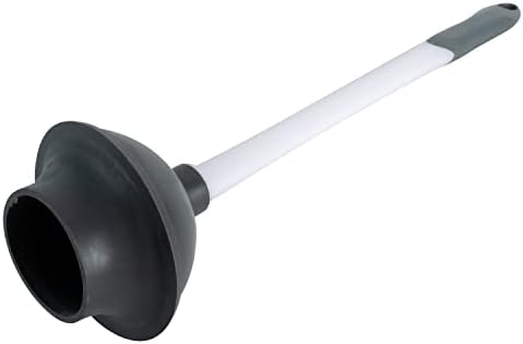 Bath Bliss 2-in-1 Bowl Plunger Set Compact Space-Saving Bathroom Tool