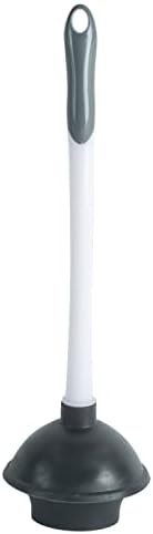 Bath Bliss 2-in-1 Bowl Plunger Set Compact Space-Saving Bathroom Tool