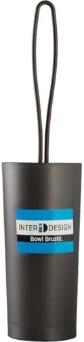 InterDesign iDesign Loop Toilet Bowl Brush and Holder - Bronze 1