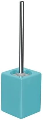 Flash Modern Stoneware Toilet Brush Holder White
