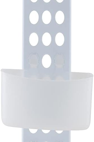 Bath Bliss 3 Tier Adjustable Shelves Shower Caddies in White