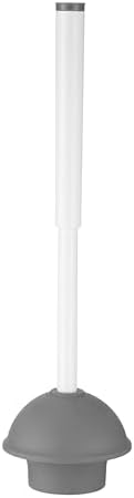 ToiletBuddies Toilet Brush Plunger Set - 2 in 1 Bristle Brush and Holder