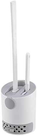 UOHUFIDABFD Toilet Brush Holder with Silicone Handle