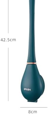 Vevogem Modern Flexible Silicone Toilet Brush Set 1