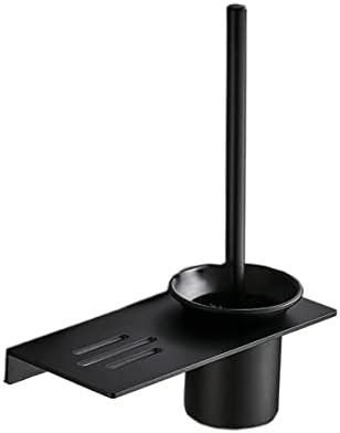 INKTUS Toilet Brush with Holder and Long Handle for Bathroom Cleanliness