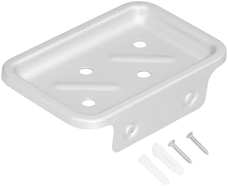 Hyuduo Wall Mounted Shower Shelf Drain Storage Rack