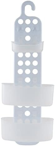 Bath Bliss 3 Tier Adjustable Shelves Shower Caddies in White