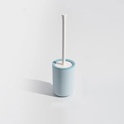 UOHUFIDABFD Toilet Brush with Long Handle and Anti-Splash Design