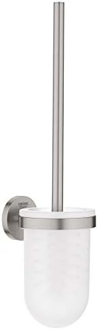 GROHE Essentials Toilet Brush Set Metal with Concealed Fastening