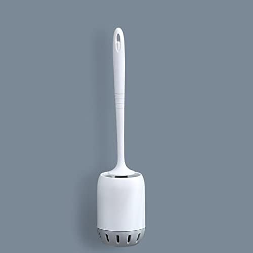 Toilet Brush Set with Soft Hair and Long Handle 1