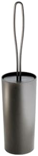 InterDesign iDesign Loop Toilet Bowl Brush and Holder - Bronze 1