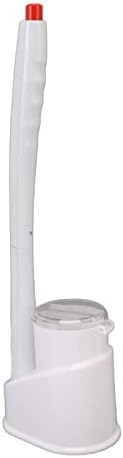Qinlorgo Toilet Brush Set with Holder and Cleaning Liquid 1