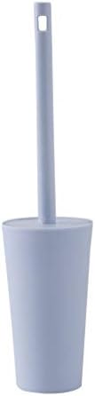 Modern Toilet Brush with Durable Bristles and Holder