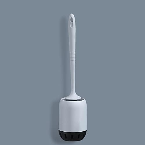 Toilet Brush Set with Soft Hair and Long Handle