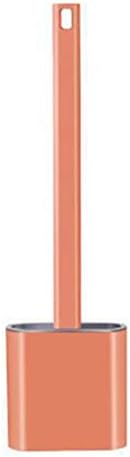Eco-Friendly Silicone Toilet Brush Set with Wall Hanging
