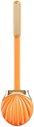 SUREK Soft Seashell Toilet Brush with Silicone Bristles