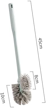 TOMYEUS Toilet Brush with Wall Mount and Long Handle