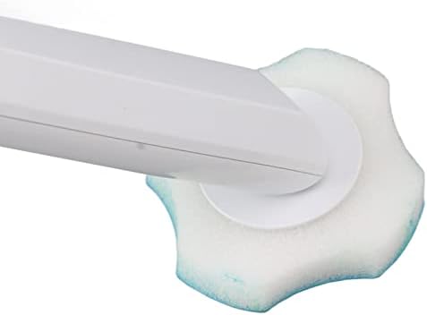 Qinlorgo Toilet Brush Set with Holder and Cleaning Liquid 1