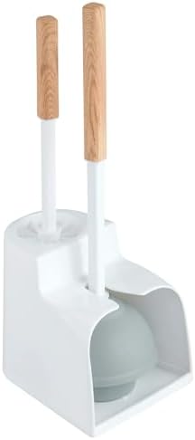 Toilet Brush Plunger Set with Storage Caddy