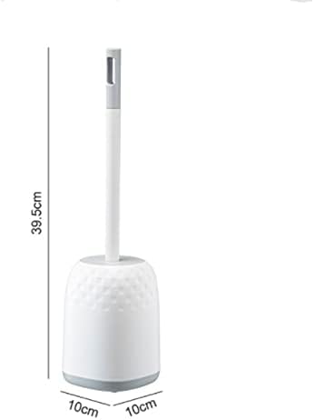 Toilet Brush with Base for Clean and Hygienic Bathroom Use