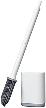 Wudulux Flexible Toilet Brush with Holder Set 1