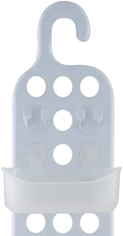 Bath Bliss 3 Tier Adjustable Shelves Shower Caddies in White