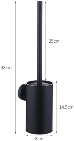 NLIEOPDA Wall Mounted Toilet Brush Set