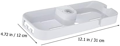 Amosfun No Drilling Shower Shelf Organizer
