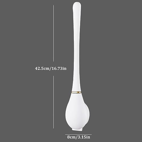 Eioflia Toilet Brush with Holder Wall-Mounted and Quick Drying