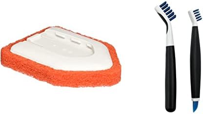 OXO Good Grips Toilet Brush Set with Refill Orange