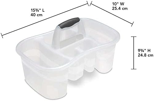 LKOP Clear Shower Storage Organizer Wall Shelf