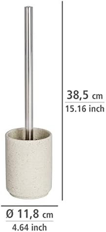 WENKO Goa Neo Beige Toilet Brush Holder 9x9x37cm
