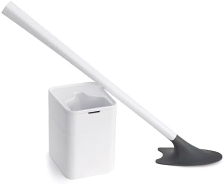 Broombi Sani-Flex Toilet Brush with Drip-Less Holder